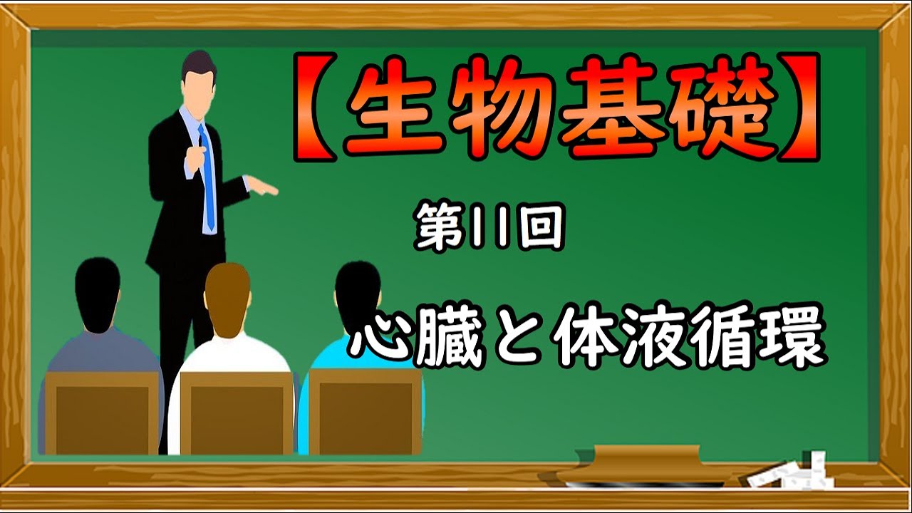 生物基礎【第11回 心臓と体液循環】オンラインで高校授業
