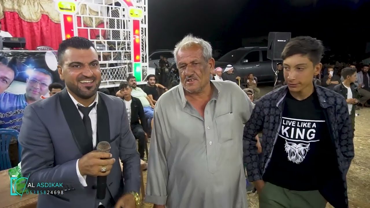 افراح أهالي بيش جرن حفل زفاف العريس محمد الحسين الفنان خالد ابراهيم ج