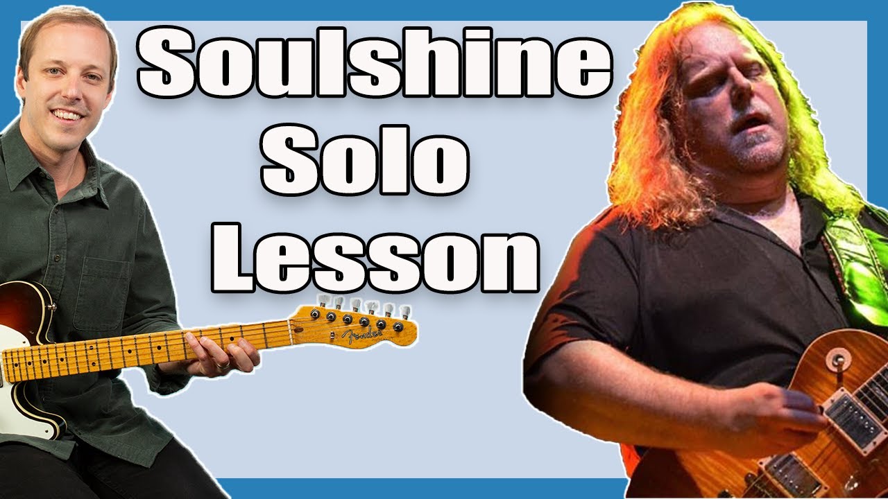 Soulshine Solo Guitar Lesson (Allman Brothers Band) YouTube