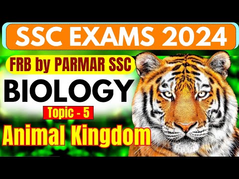 GK FOR SSC EXAMS 2024 | ANIMAL KINGDOM | FRB | PARMAR SSC