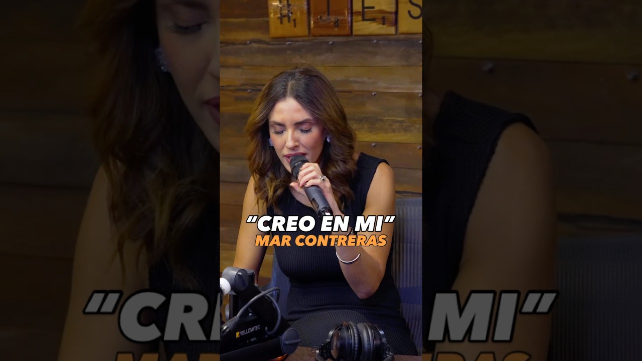 Mar Contreras nos hace suspirar cantando “Creo en mi”. ✨🎶😍 