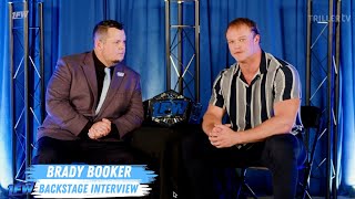 Celebrity Brady Booker sit-down interview - preparing for 1FW Heavyweight Champion Elijah Drago Net Worth