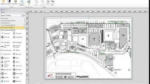 Setting up maps in visio