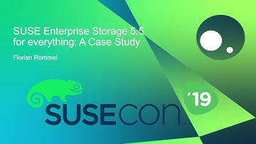 CAS1309 SUSE Enterprise Storage 5 5 for Everything A Case Study