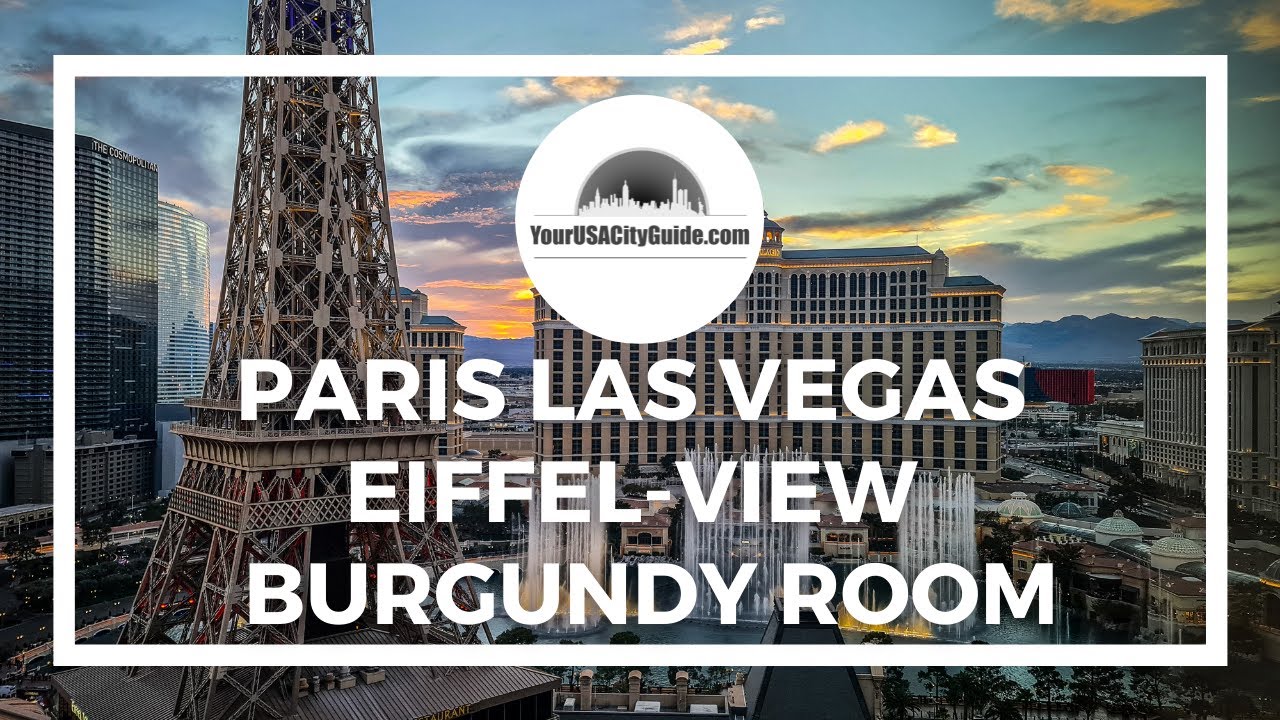 Burgundy Room King Eiffel Tower View