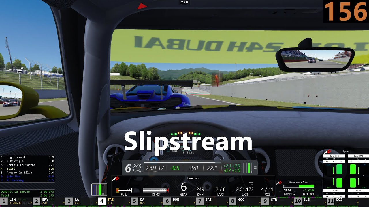 Slipstream Assetto Corsa 156 YouTube