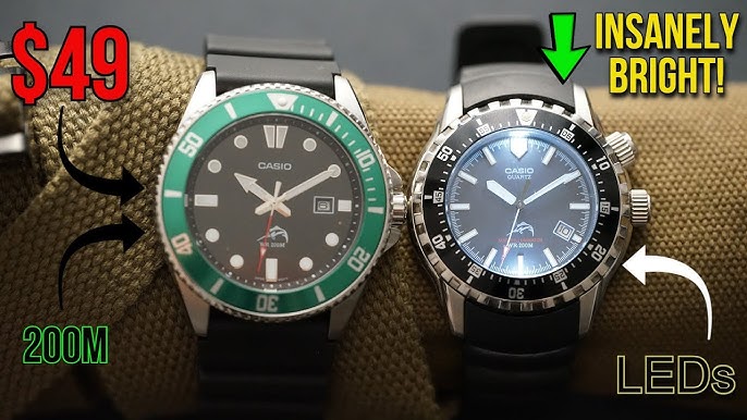 A New Budget Diver King... (Casio MTD-1053D-2AVES Review) - YouTube