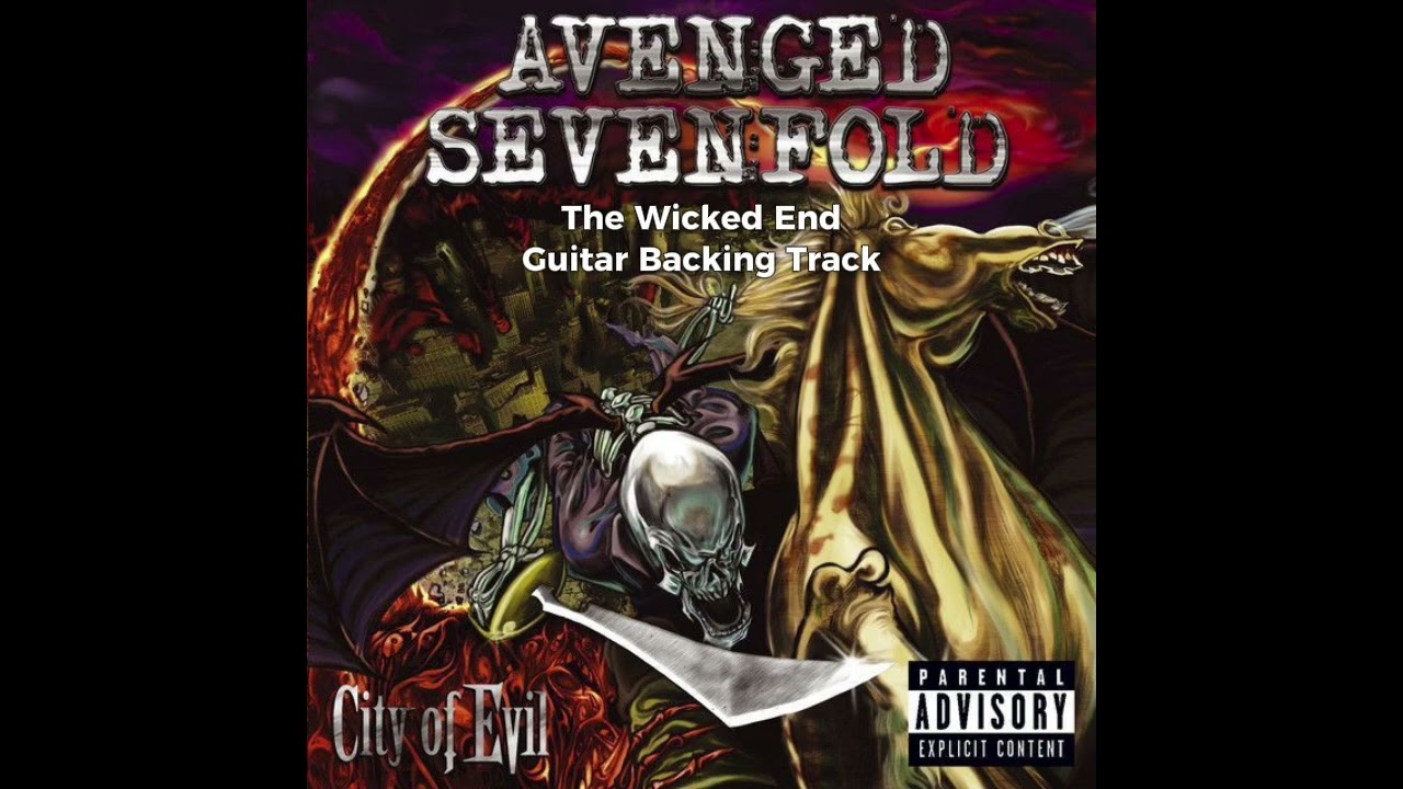 Avenged Sevenfold - The Wicked End (Guitar Backing Track)