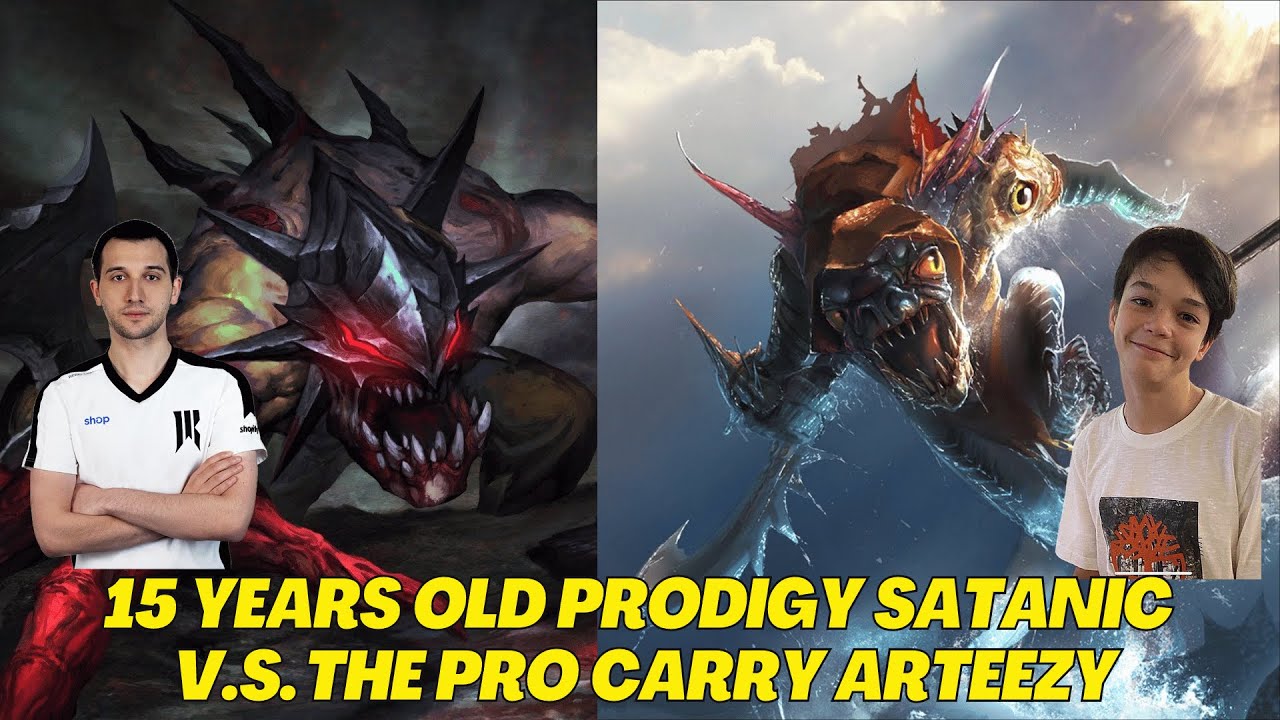 The Prodigy SATANIC Slark vs ARTEEZY Lifestealer in High Ranked - Dota 2 Tako