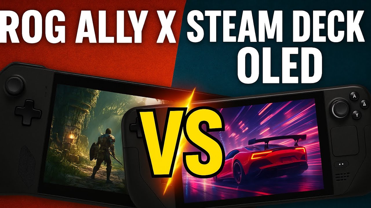 ROG Ally X vs Steam Deck OLED - Head to Head Battle - YouTube