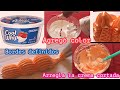 Como Agregar color a la Crema Batida #CoolWhip. / Arreglala cuando se vea porosa.