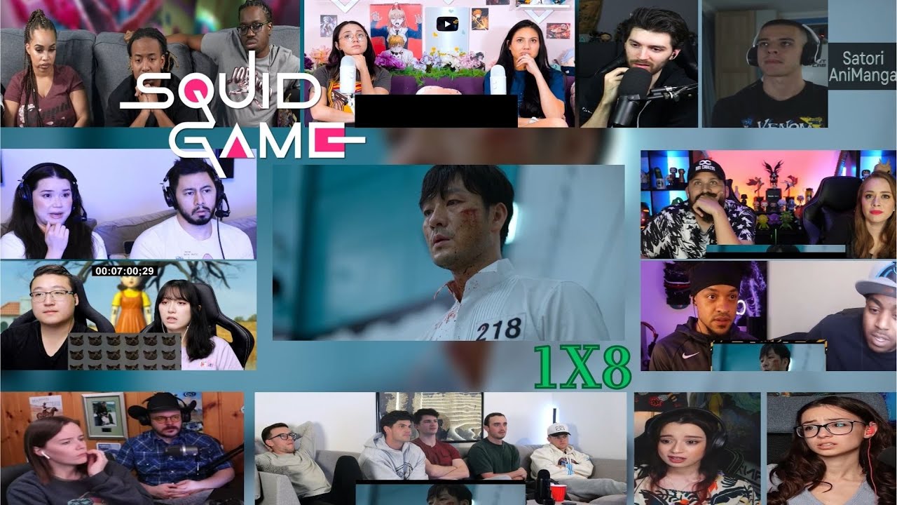 Front Man | Squid Game Season 1 Episode 8 Reaction Mashup |