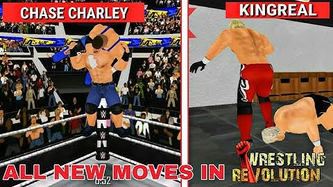 WR3D 2K20 : All New Moves (Chase Charley Vs. Kingreal)