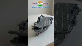 Mini Transformer INS Vikrant Aircraft Carrier Build 🤯