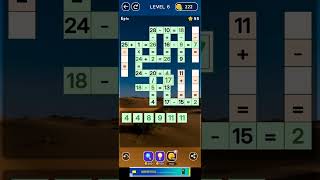 Zen Math Crossword Expert level 6