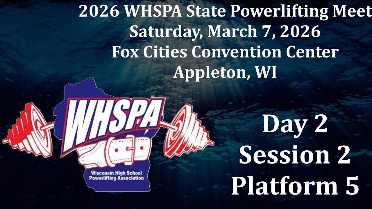 2026 WHSPA State - Day 2 - Session 2 - Platform 5