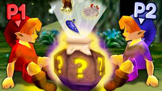 ¿Pueden 2 PROS completar Ocarina of Time si TODO ES RANDOM? (Zelda Cooperativo)