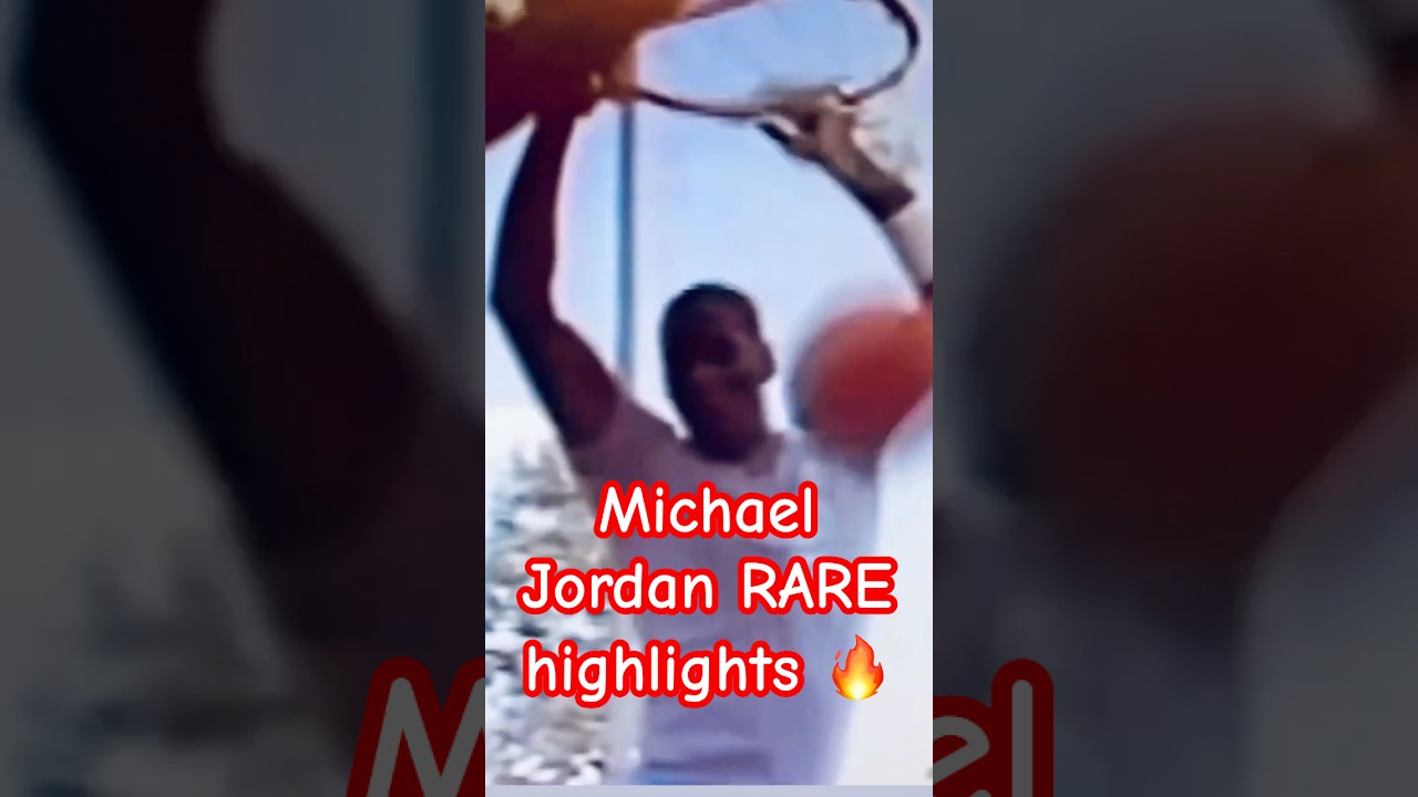 Michael Jordan Rare highlights 🔥