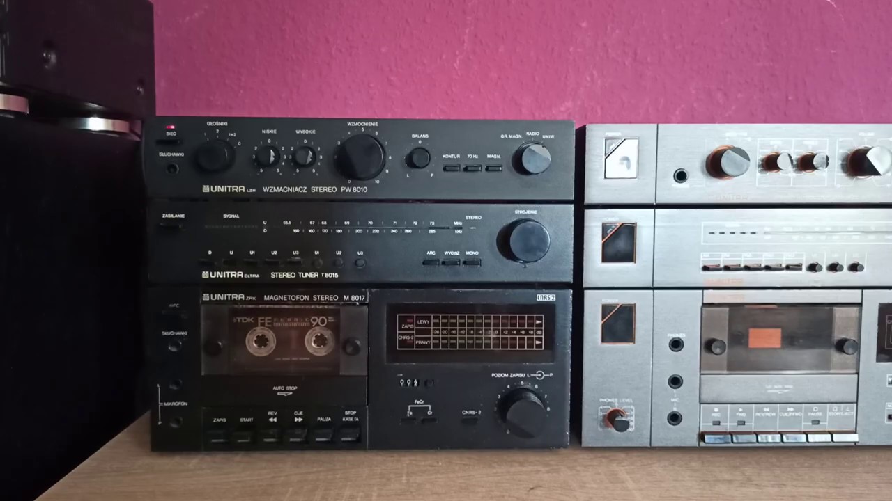 Wieża Zm 8000 Unitra + Fonica CDF 001