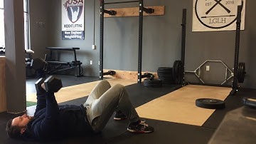 Alternating Dumbbell Floor Press