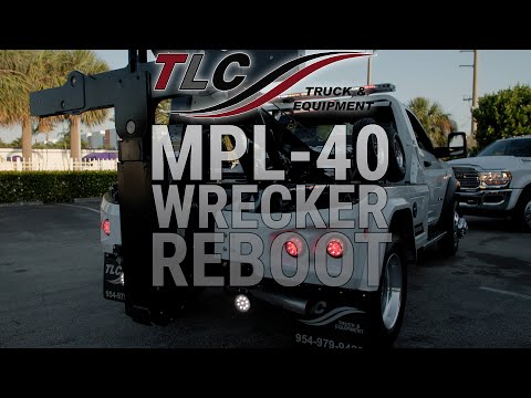 Jerr-DanⓇ MPL-40 REBOOT redesign RELOADED at TLC Truck & Equipment, Pompano Beach, Florida