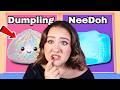 I Played Would You Rather, NEEDOH or SQUISHY DUMPLING TOWER..!