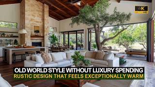 Old World Rustic Farmhouse Ideas That Feel Luxurious Even When the Budget Is Very Modest