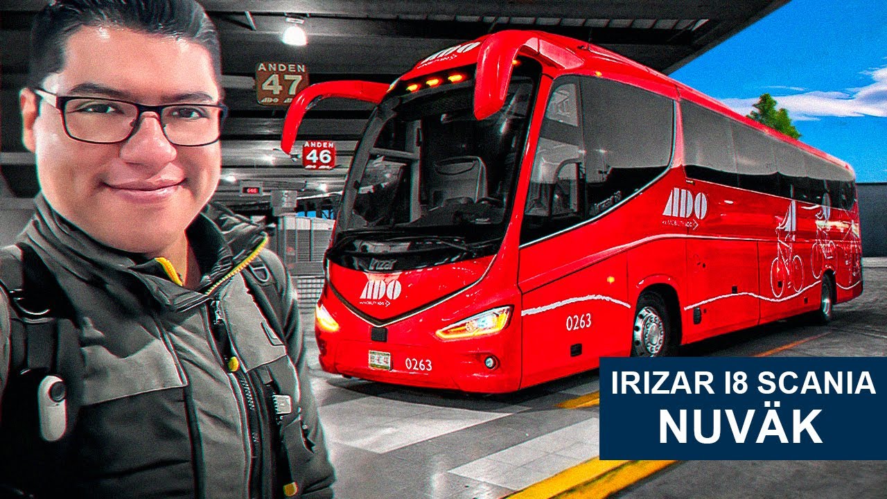 De CDMX a Puebla en un NUEVO Irizar i8 Scania Nuväk de ADO.