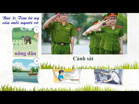 Tuần 16 - Tiếng Việt - Bài: Mục lục sách - Mở rộng vốn từ Nghề nghiệp