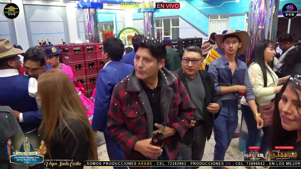Grupo La Traición en Vivo 2025 / Oruro / Festividad Virgen Santa Cecilia