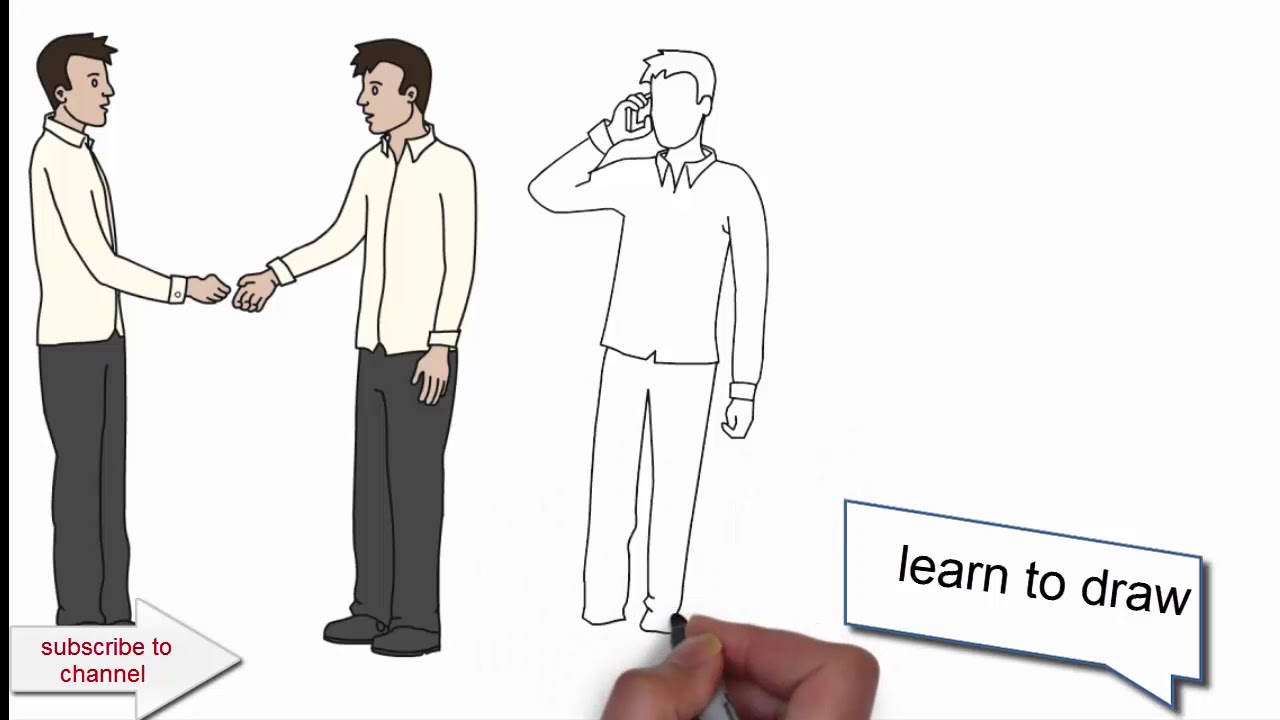 learn to draw men and women- how to draw step by step - YouTube