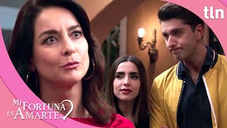 Andrea y Omar planean casarse | Mi fortuna es amarte 2/2 | Capítulo 13 | tlnovelas