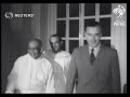 Lord Mountbatten at New Delhi talks (1947)