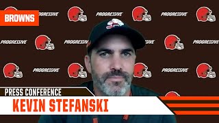 Kevin Stefanski: (On Baker Mayfield): He's had a great week. I think he'll be ready to go.