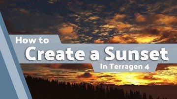 Terragen 4 Basics: Basic Sunset