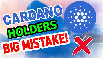 Cardano BIG Price Alert! Ada Price Prediction! Cardano News Today