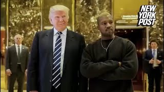 Kanye West swipes Donald Trump in first 2024 presidential campaign video | New York Post