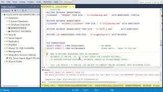 SQL Server : How to check if a database is Partially Online ?