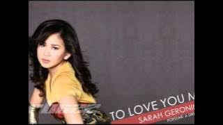 To Love You More - Sarah Geronimo