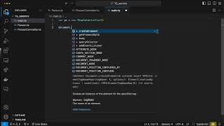 How to write a modularized service in Typescript