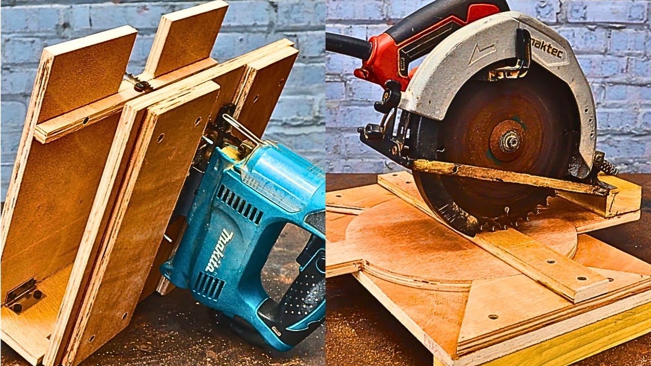 Extremely cool creations of homemade hand-held machines in carpentry ...