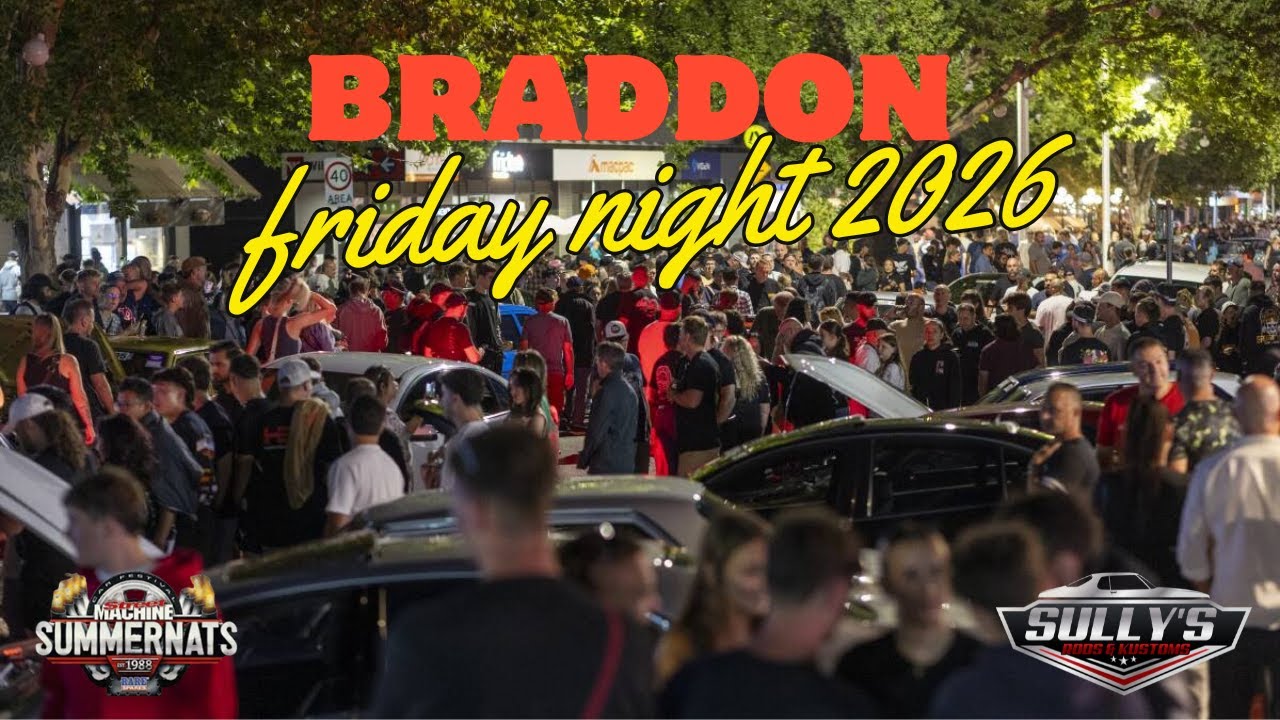 Фестиваль Braddon Fringe 2026, уличная вечеринка Summernats 38, основные моменты пятничного вечера.