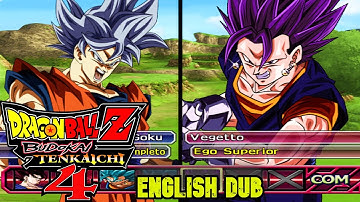 New DBZ Tenkaichi 4 ISO | English Dub | DBZBT3 Mods