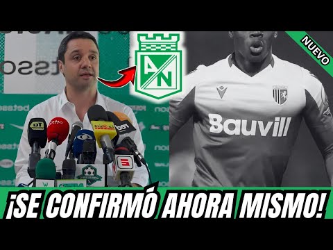 🚨DIOS MÍO LO QUE HIZO ESTE EQUIPO AHORA TOMÓ A TODOS POR SORPRESA INFORMACIÓN DELATLÉTICO NACIONAL