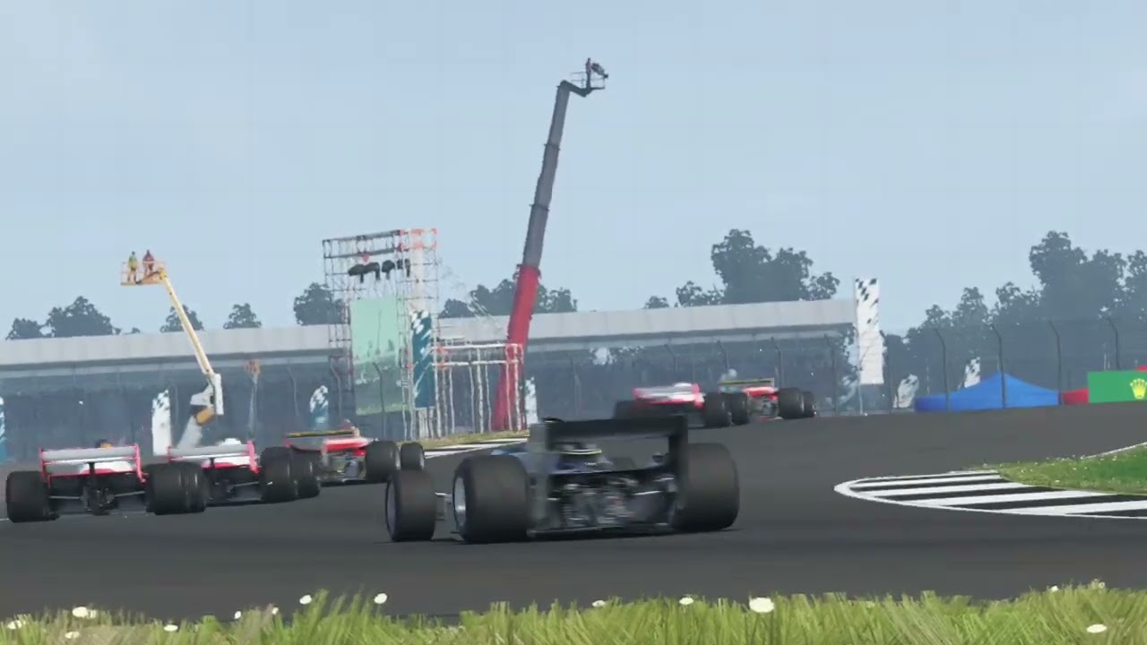 F1 2019 classic car rennen ferrari 1979 , Großbritanien kurz