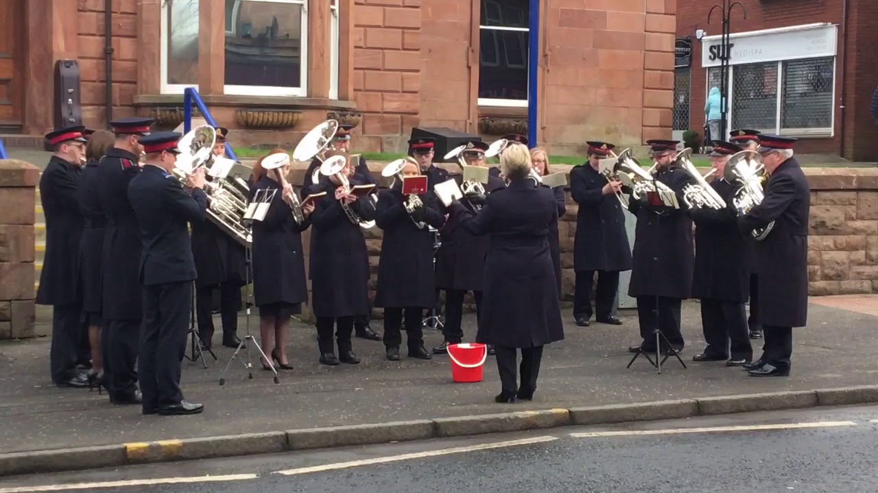 Bellshill Salvation Army Band was at Uddingston Christmas R.B. 2017