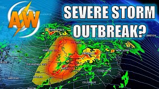 Widespread Severe Weather Outbreak Possible Across the Central United States
