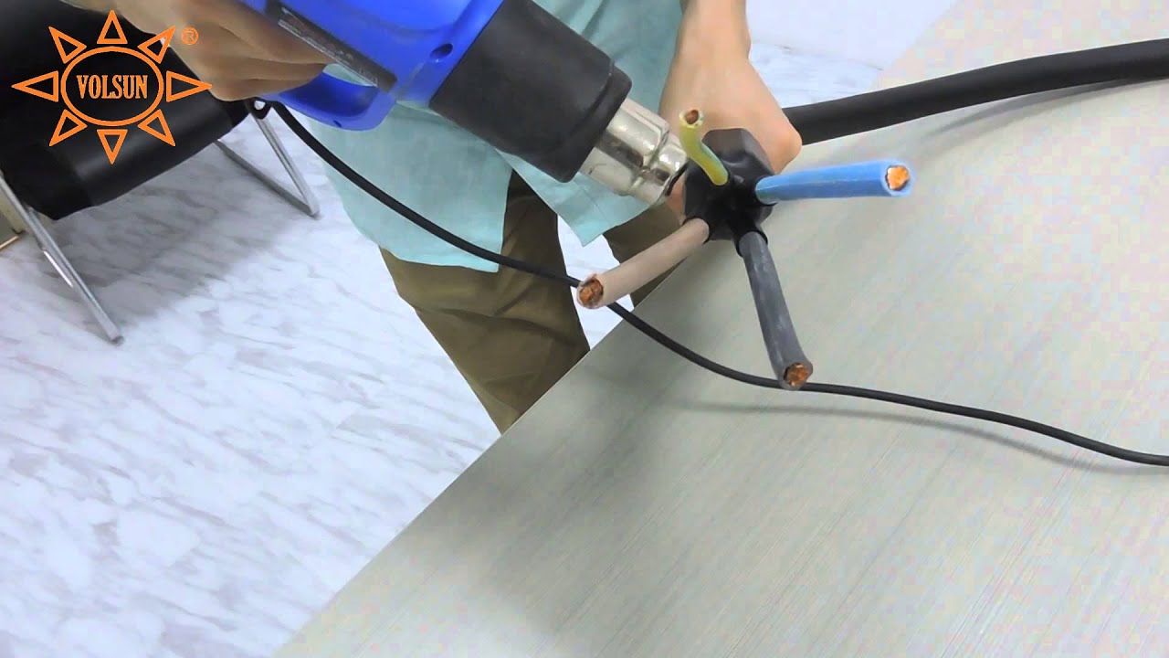 4 Cores Heat Shrink Cable Breakout Boots Shrinking