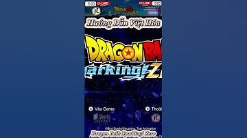 Hướng Dẫn Cài Đặt Tiếng Việt Game Dragon Ball Sparking! Zero #dragonball #sparkingzero