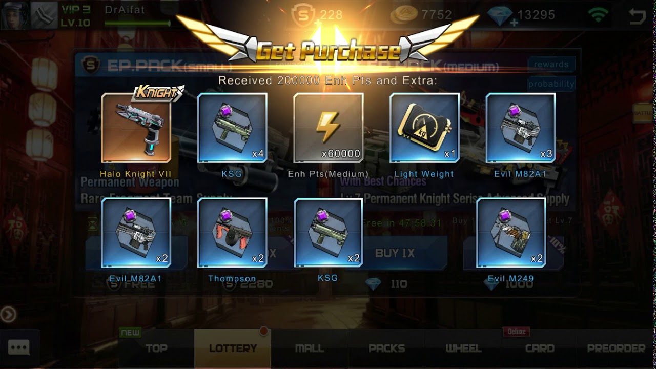 Crisis Action | Spending 19295 diamonds on lottery!